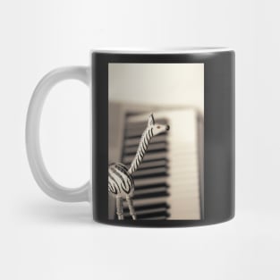 Piano Zebra Mug